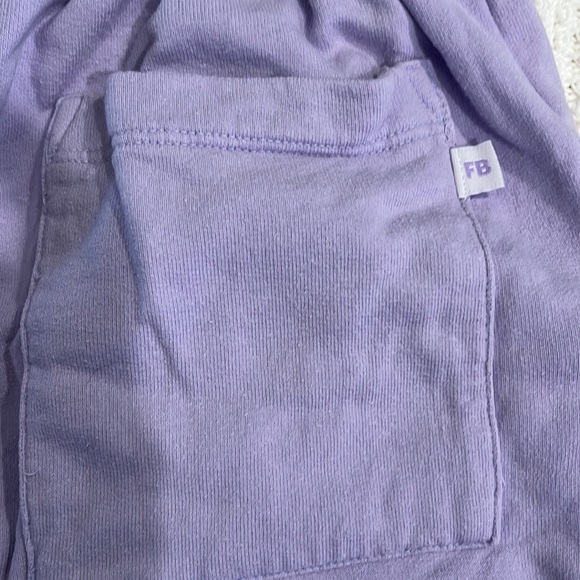 Frankies bikinis lavender sweatpants size M - Picture 4 of 5